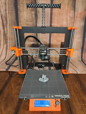 Original Prusa i3 MK3S+ 3D printer (Orange) Assembled W/Raspberry Pi Installed
