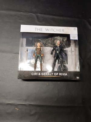 The Witcher Netflix Season 3 NEW Geralt of Rivia & Ciri 2 Pack Figures Mcfarlane