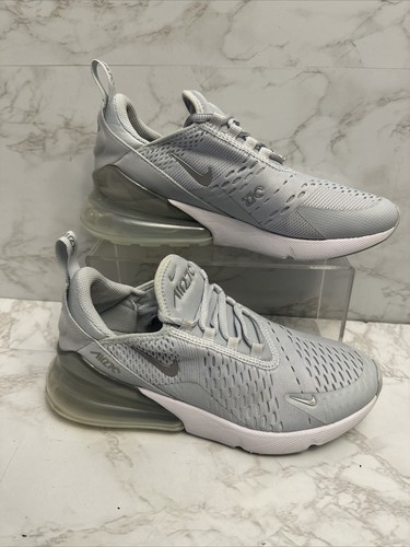【NIKE】 Air Max 270 Nike Air Max 270 (White / Metallic Silver) [943345-103] Big
