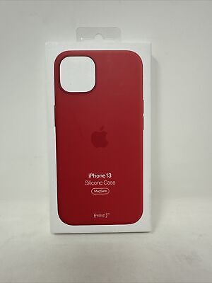 Apple Silicone Case with MagSafe for Apple iPhone 13 - Project Red
