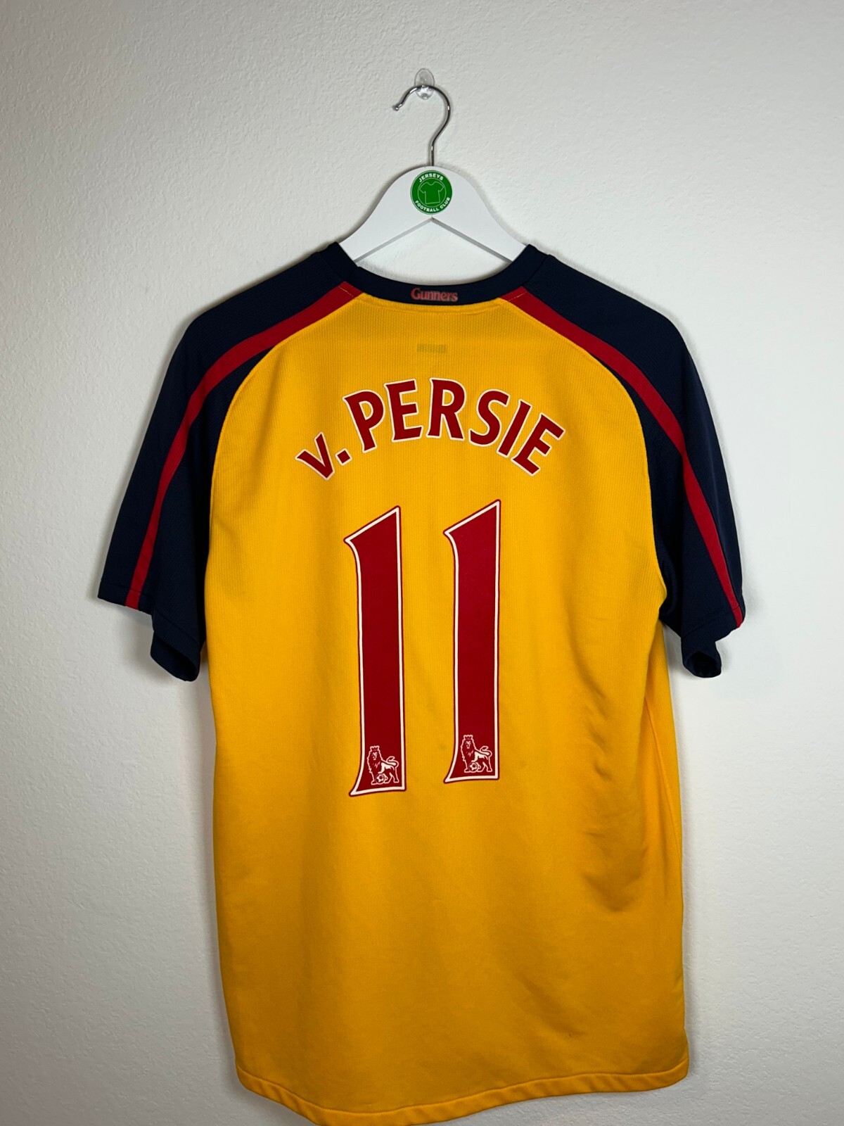 アーセナル　09/10 ユニフォーム Arsenal V. PERSIE MEN'S FC ARSENAL 2009/2010 ROBIN VAN PERSIE SOCCER FOOTBALL