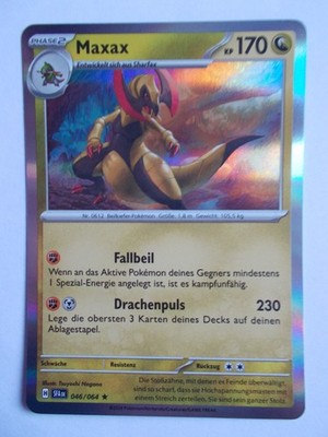Pokemon Karten Nebel der Sagen 46/64 Maxax