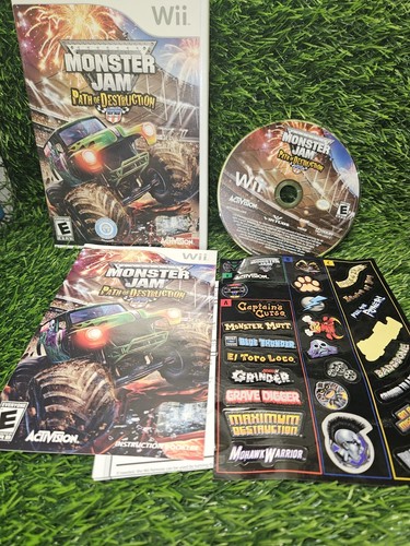 Monster Jam: Path of Destruction Nintendo Wii Tested