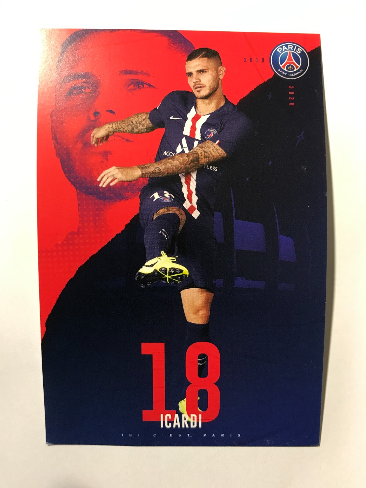 A4サイズ　イカルディ　パリ・サンジェルマンFC アルゼンチン代表 A4サイズ イカルディ パリ・サンジェルマンFC アルゼンチン代表