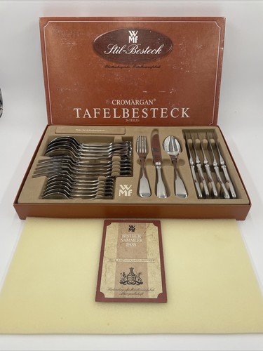 独1950年代　Wagenfeld for WMF No. 452 トルマリン German Model 3800 Soup Spoons by Wilhelm Wagenfeld for WMF