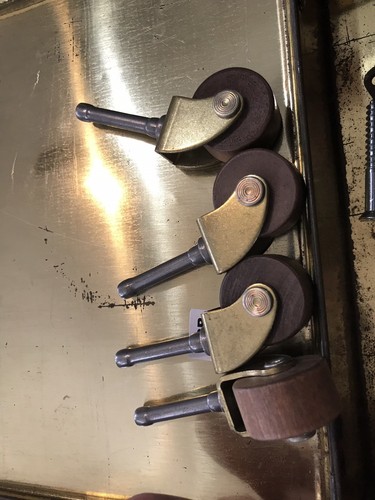 Wheels for Antique Dressers Washstands Tables Anything Requiring  4 Wood Casters