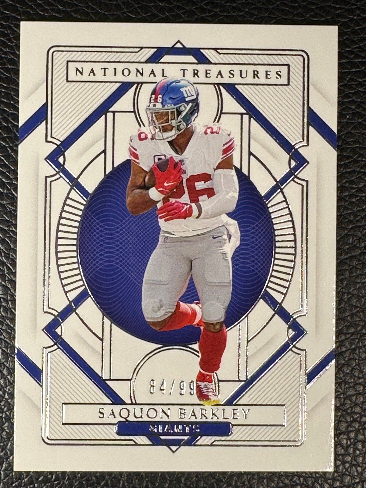 2020 National Treasures #74 Saquon Barkley 84/99