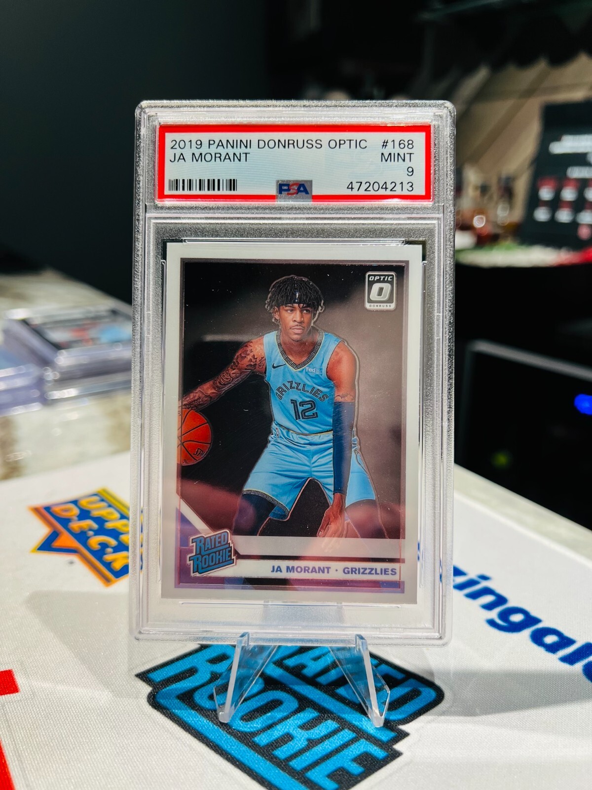 PSA 9 2019-20 Panini Donruss Optic Rated Rookie #168 Ja