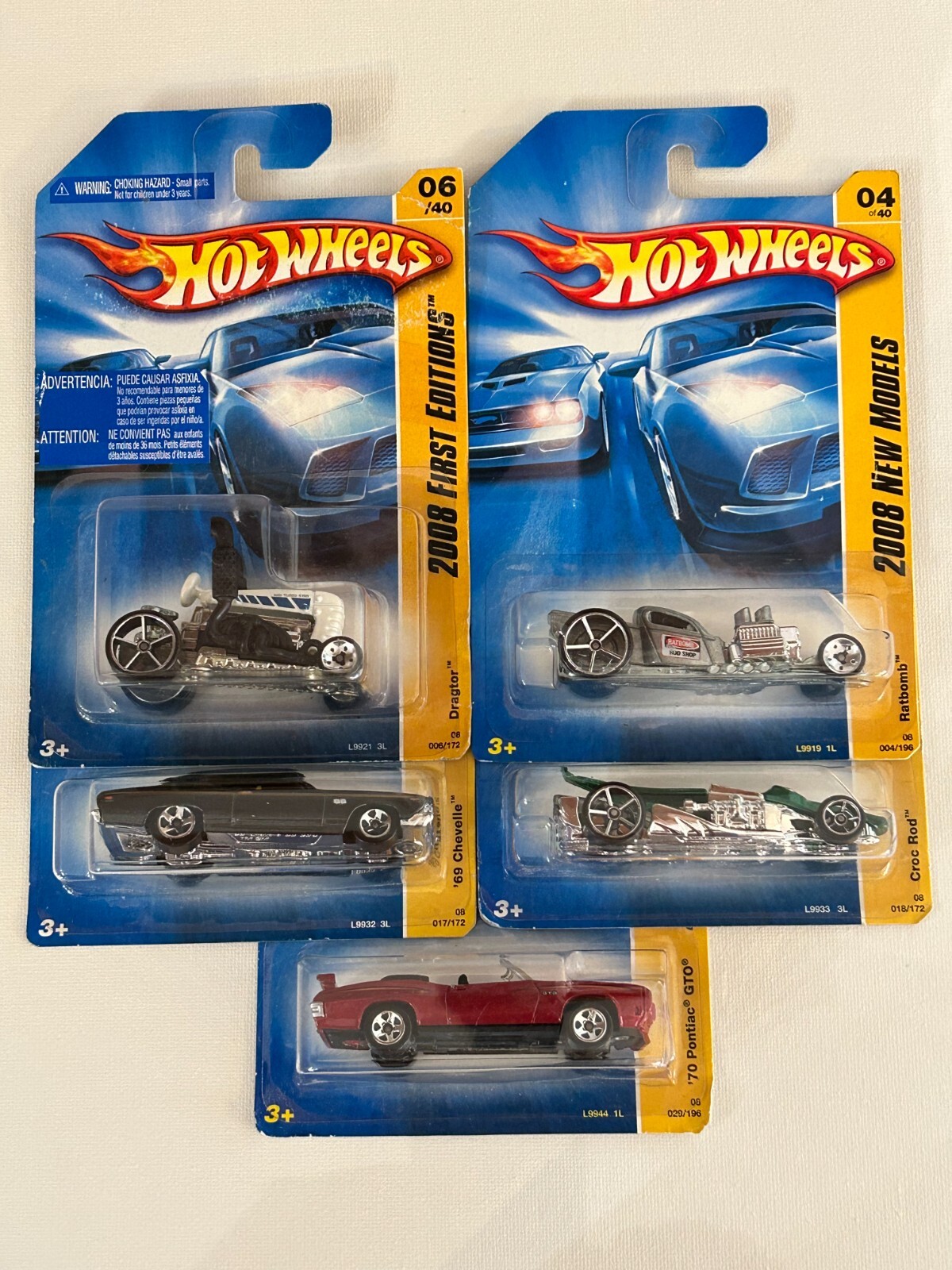 Hot Wheels 2008 FIRST EDITIONS ミニカー Hot Wheels 2008 First Editions-New Models Collection Lot of