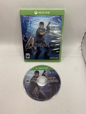 Resident Evil 4 Xbox One 2016 Tested Working Capcom Authentic Leon Kennedy CIB
