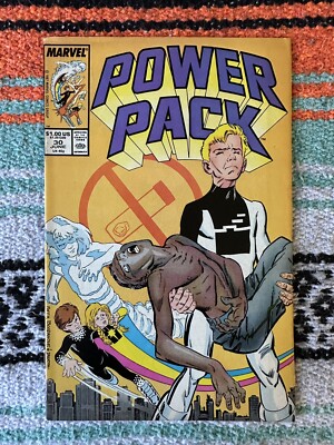 Power Pack #30 Direct Market Edition ~ NEAR MINT NM ~ 1987 Marvel Comics