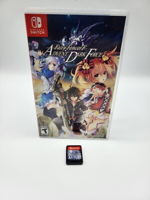 Fairy Fencer F Advent Dark Force (Nintendo Switch, 2018) Complete NTSC Mint
