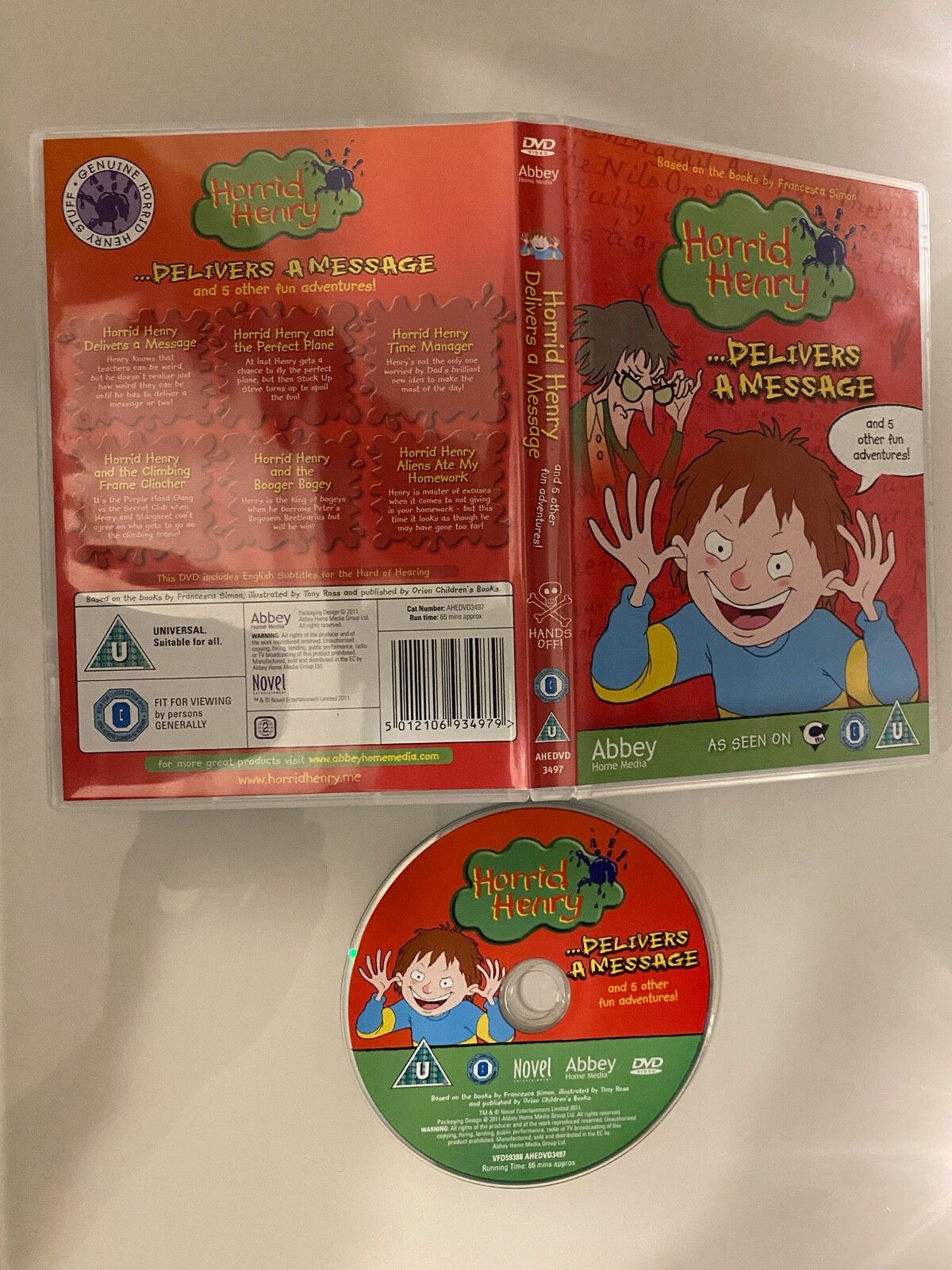 Horrid Henry's 10冊セット　子供　英語 Horrid Henry Knows It All - vol. 25 - 6 episodes (DVD) | eBay