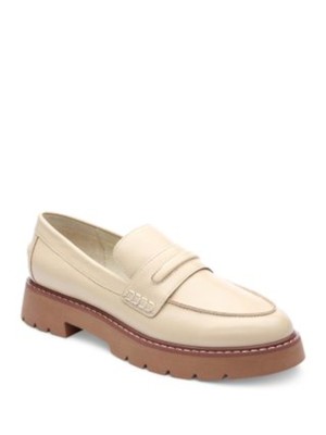 Женские лоферы SANCTUARY Womens бежевого цвета на платформе 1 с вырезами West Almond, 9,5 М