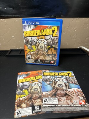 Borderlands 2 (PlayStation Vita) Original Case and Inserts Only PS Vita -NO GAME