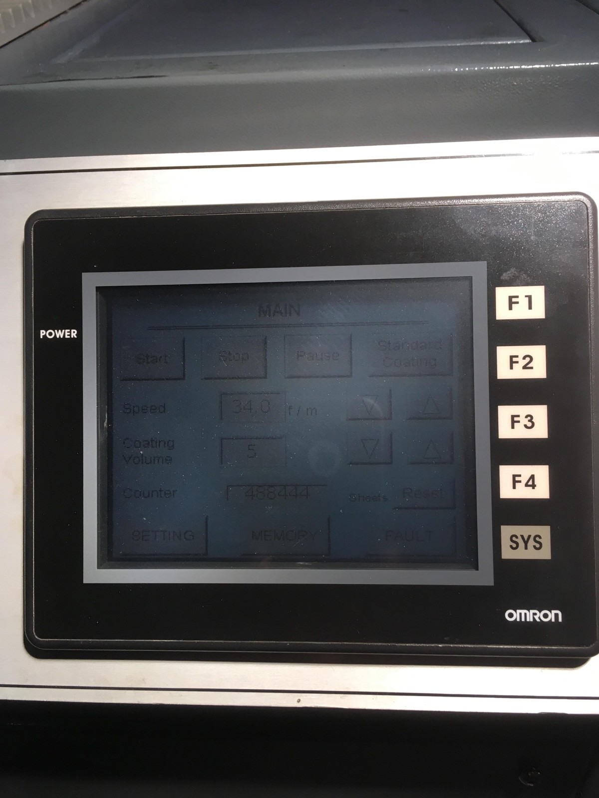 Duplo 205A UV Coater with 220 Volt single fase connection.
