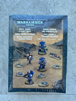 40K Mines, Bombs & Booby Traps - Sealed Box  very very rare!