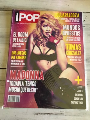 Madonna ipop Magazine 2012 Chile.