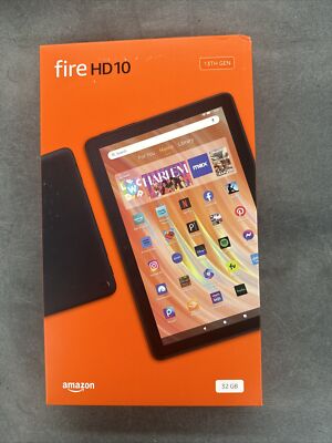 New-  Amazon Fire HD 10 Tablet, 10.1'', Full HD, 32GB -13th Gen -Latest Version