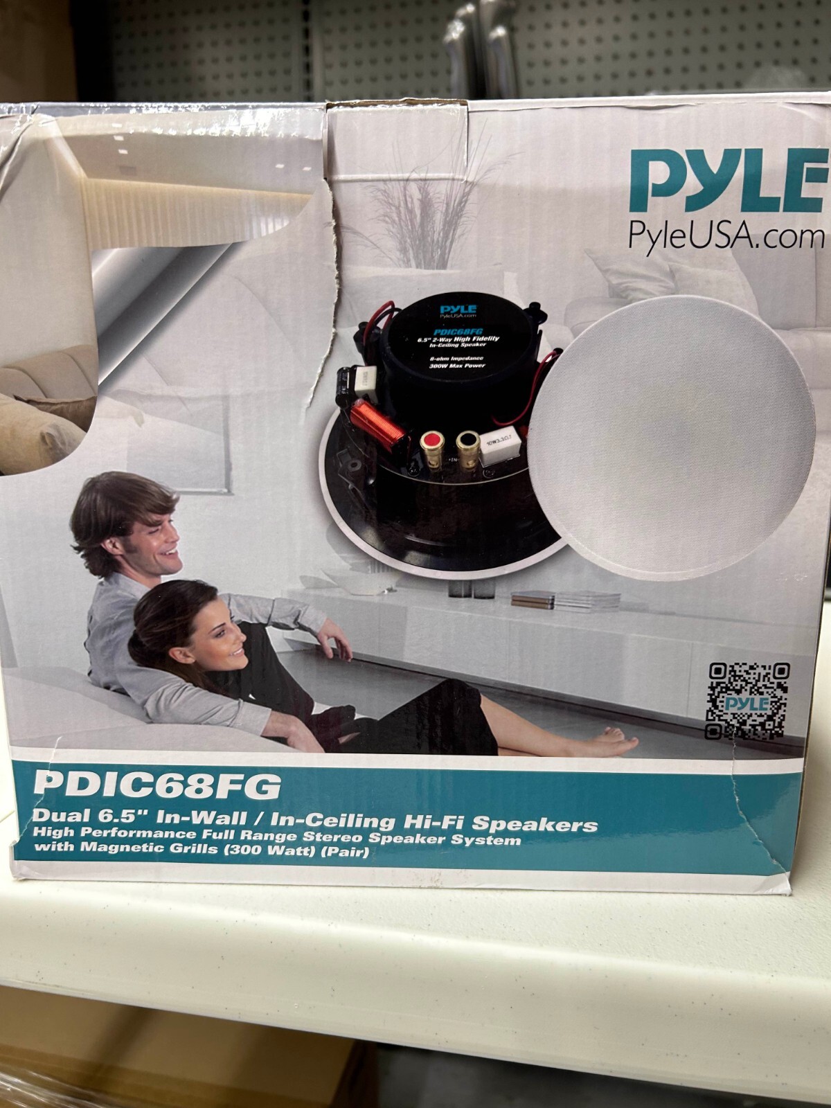 Pyle 2-Way 6.5" Hi-Fi Speakers