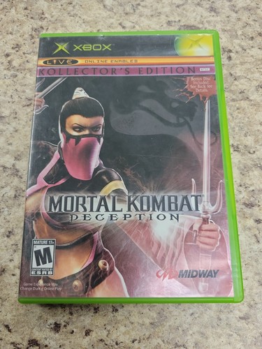 Xbox - xbox★MORTAL KOMBAT DECEPTION KOLLECTOR&#39;S 916eACVxPkL._UF1000,1000_QL80_.jpg