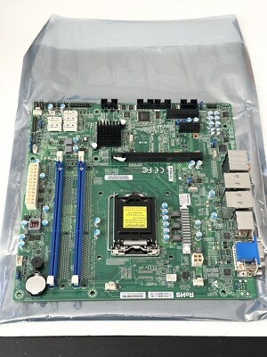 NEW SuperMicro X10SLQ-L LGA1150 Server Motherboard - NO I/O SHIELD
