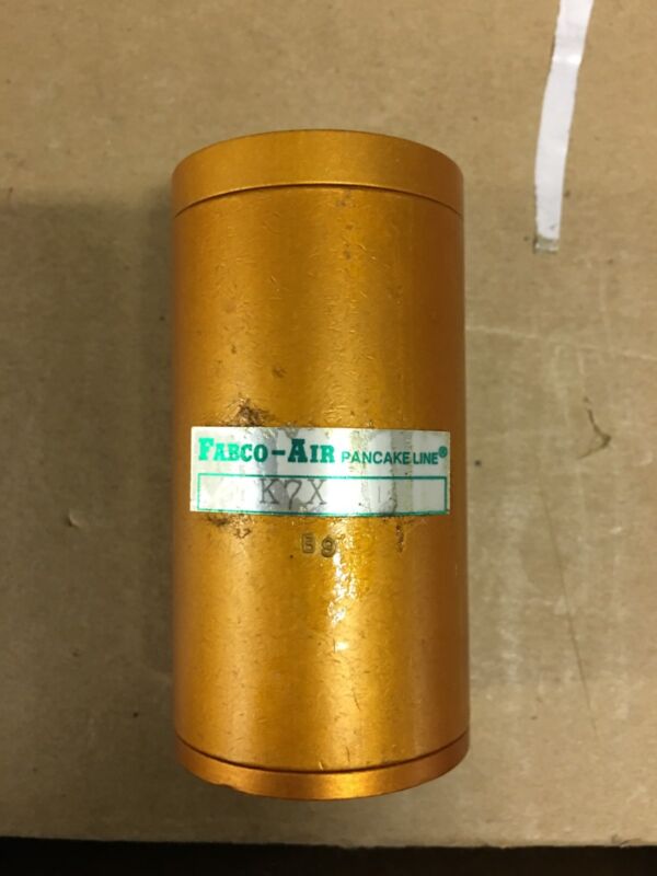 FABCO-AIR K-7-X Pancake Cylinder, Orange, NOS.