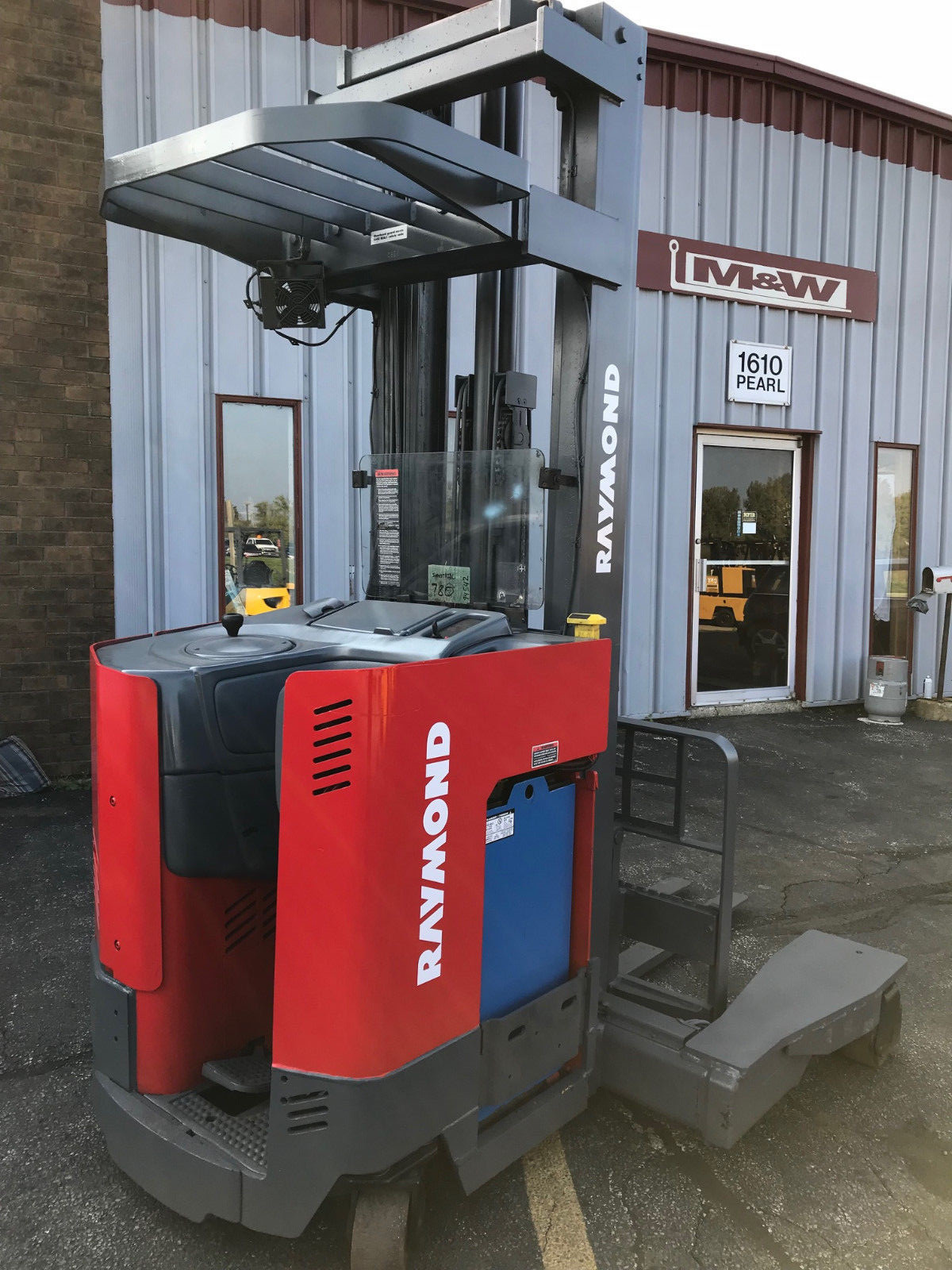 RAYMOND MULTIDIRECTIONAL EASI 4D-R45TT 45000LB ELECTRIC FORKLIFT LIFTTRUCK