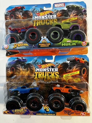 Hot Wheels Monster Trucks 10台セット Hot Wheels Monster Trucks Glow in the Dark 10-Pack