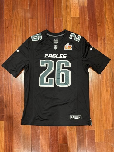 Men's Philadelphia Eagles Saquon Barkley Nike Carbon Black