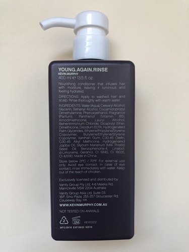 Kevin Murphy 13.5 oz Young Again Shampoo Wash & Conditioner Rinse 400 ml - DUO