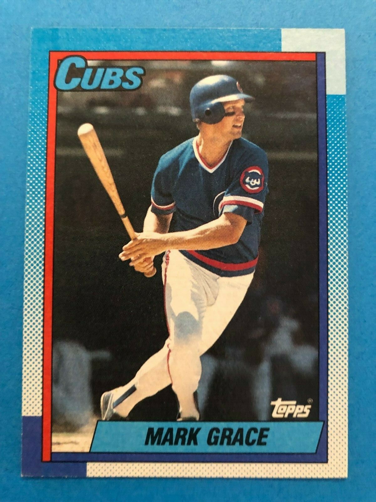 1990 Topps Chicago Cubs Baseball Card #240 Mark Grace | eBay