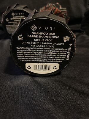 Citrus Yao Shampoo Bar - Made with Rice Water for Hair Growth - Handcrafted