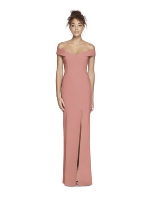 

DESSY COLLECTION Женское розовое вечернее платье с короткими рукавами, Розовый