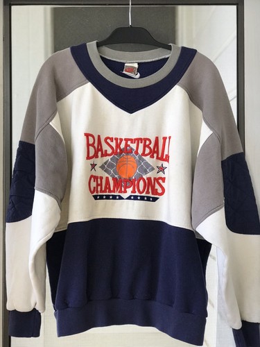 トップス 90s 00s NIKE BASKETBALL SWEATSHIRT VTG 90s 00s Nike Basketball Red Center Swoosh Hoodie