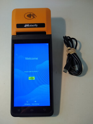alacrity MJ-Q50 Wireless Mobile Android Pos PDA Printer Scanner Touch Screen