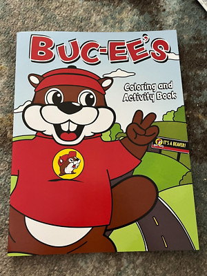 Buc-ees Coloring Book New  BEAVER