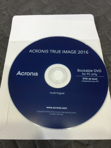 Acronis True Image 2016 Windows Mac System Backup Software 1 Computer