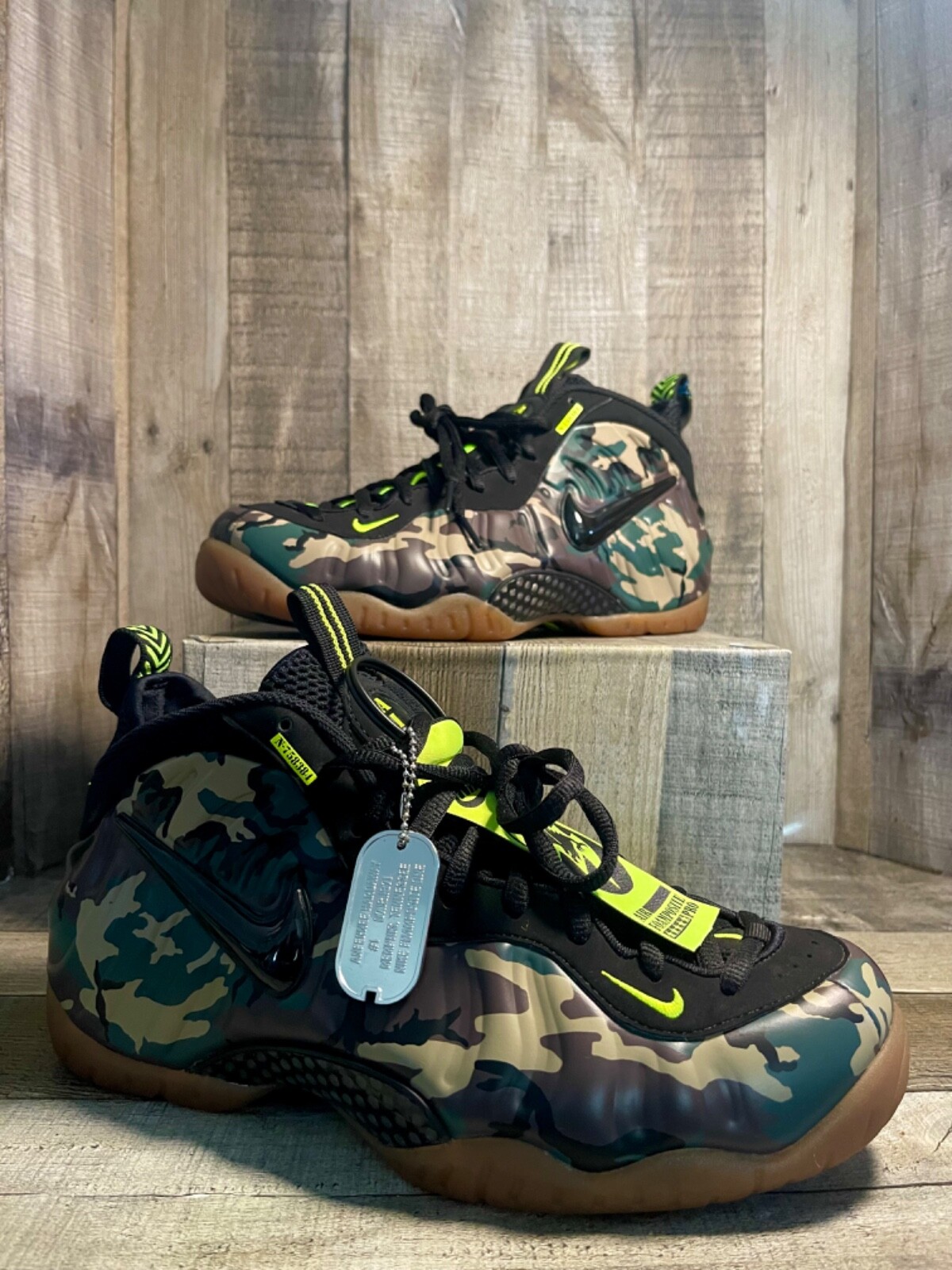 nike foamposite camo