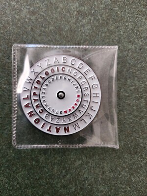 National Security Agency National Cryptologic Museum Rotating Coin - New!