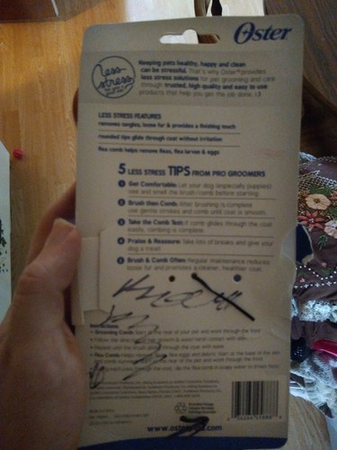 Oster Grooming Comb