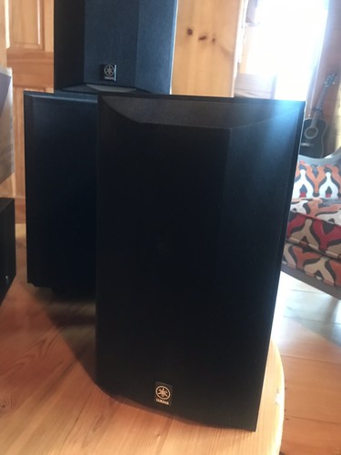 New! Yamaha Natural Sound AV Receiver HTR-5835 PLUS Speakers Home Theater System