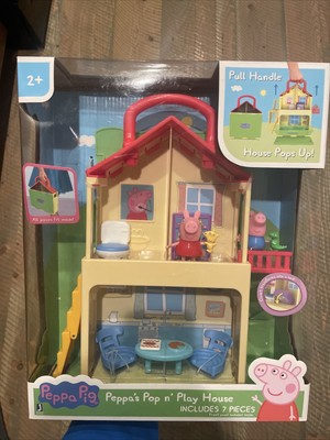 Peppa Pig Pop N Play House - 7 Piece Portable Playset Peppa s Pop N Play House