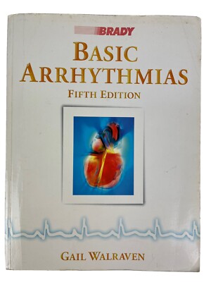 Basic Arrhythmias by Gail Walraven (1998, Trade Paperback) w/extras FREE SHIP