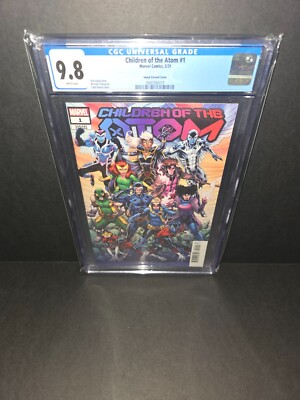 MARVEL CHILDREN OF THE ATOM #1 VARIANT CGC 9.8 TOP POP X-MEN