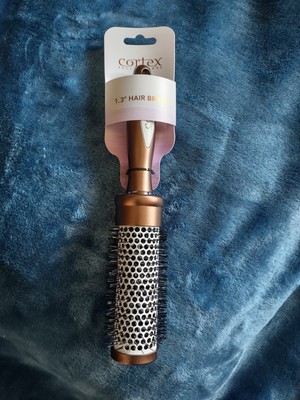 Cortex Premium Ceramic 1.3'' Round Barrel Nylon Hair Brush