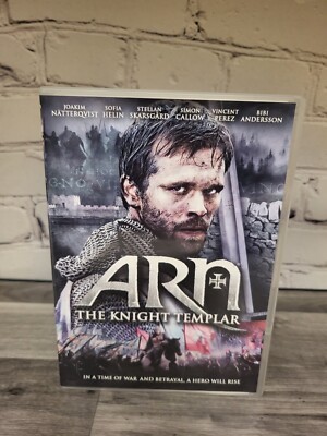 eone Arn The Knight Templar DVD Knights & Kings 2008 OOP Natterqvist Helin