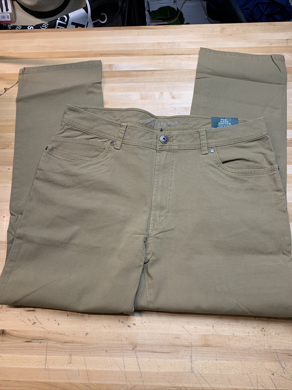 Pocket Pants 40x34 KHAKI 