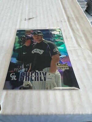 Ryan Shealy 2006 Upper Deck Baseball Rookie Foil Card #919 Serial #087/399. rookie card picture