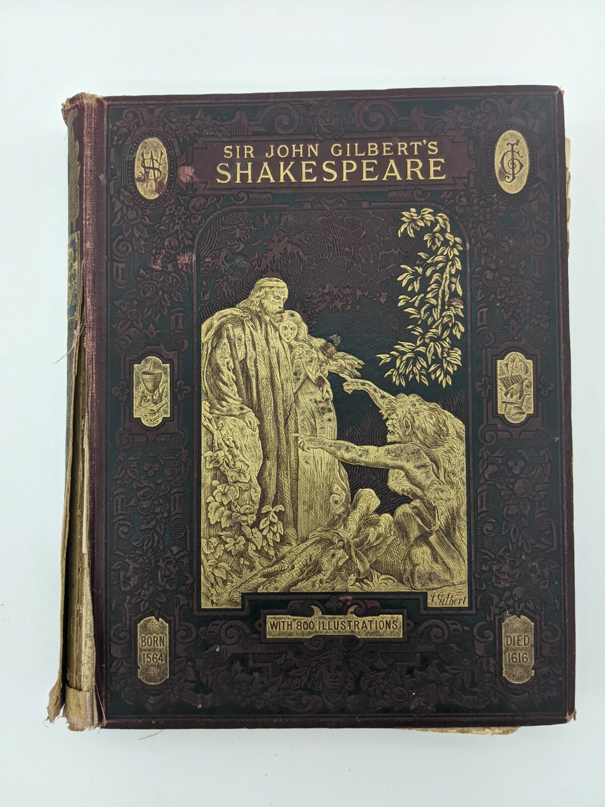 Sir John Gilbert's Shakespeare Complete Works w/ 800